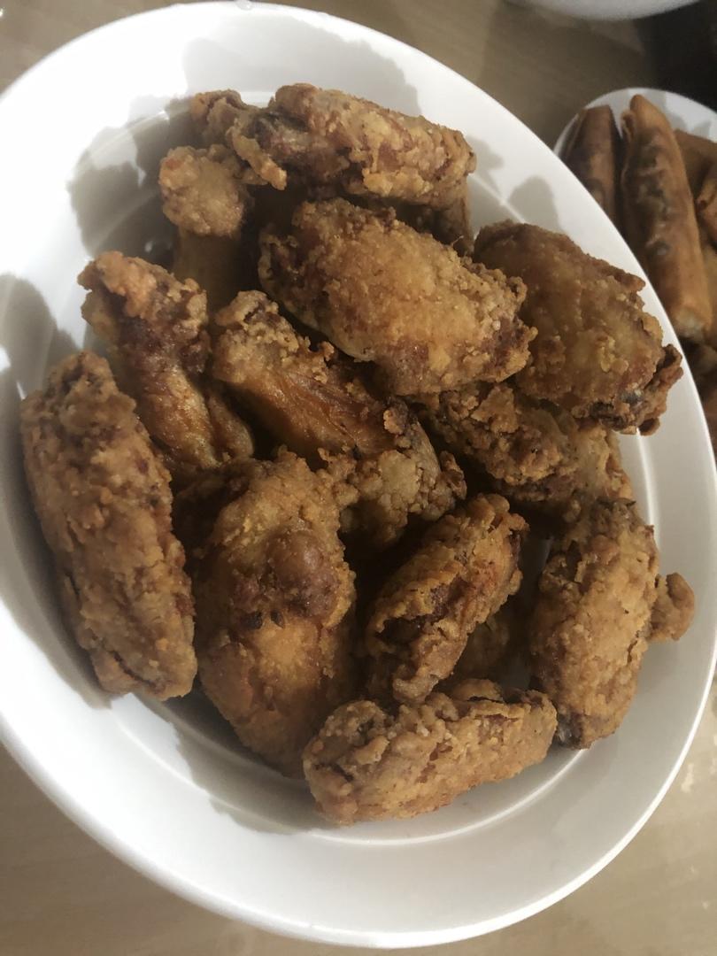 蒜香炸鸡翅