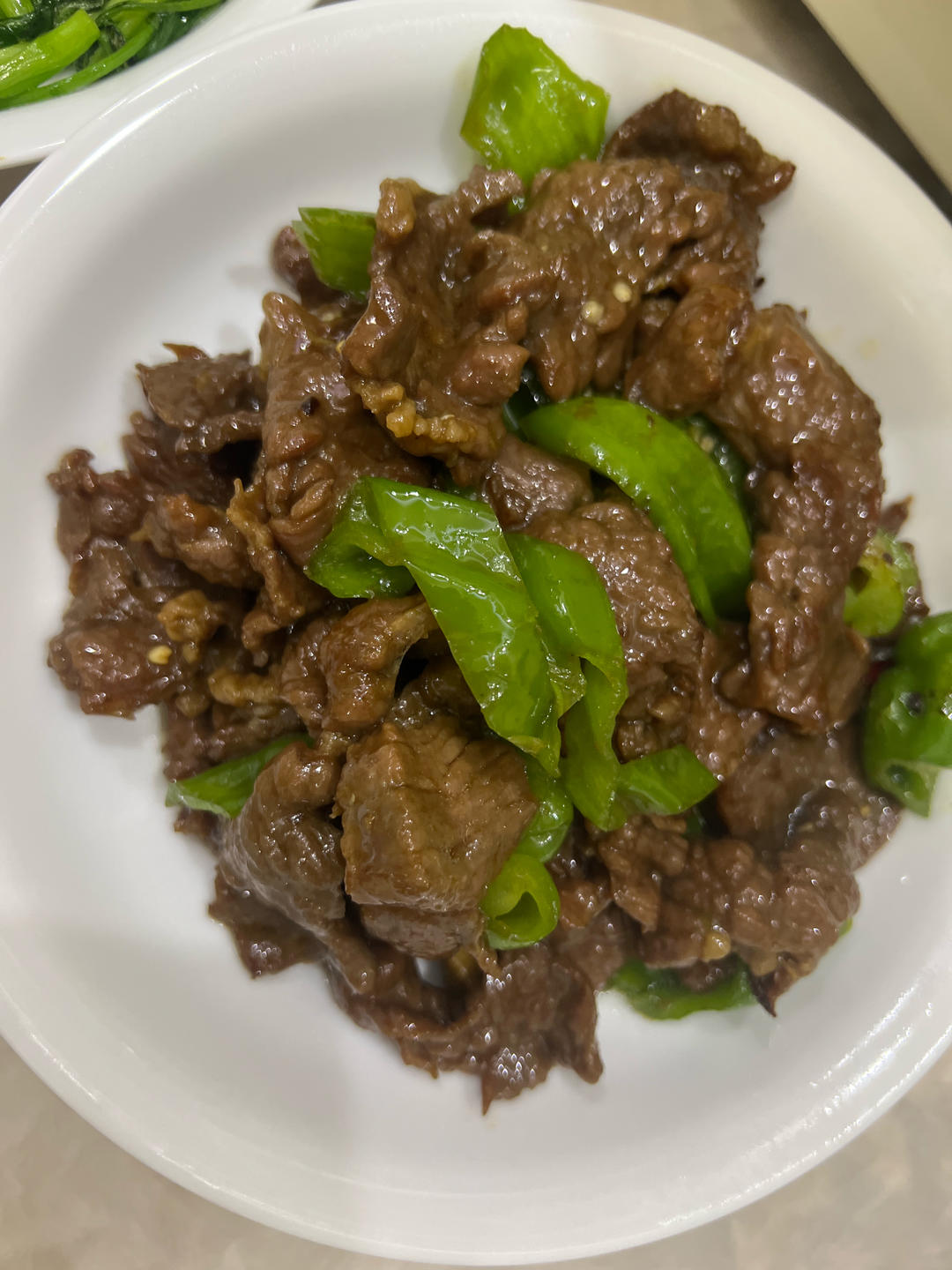 青椒炒牛肉
