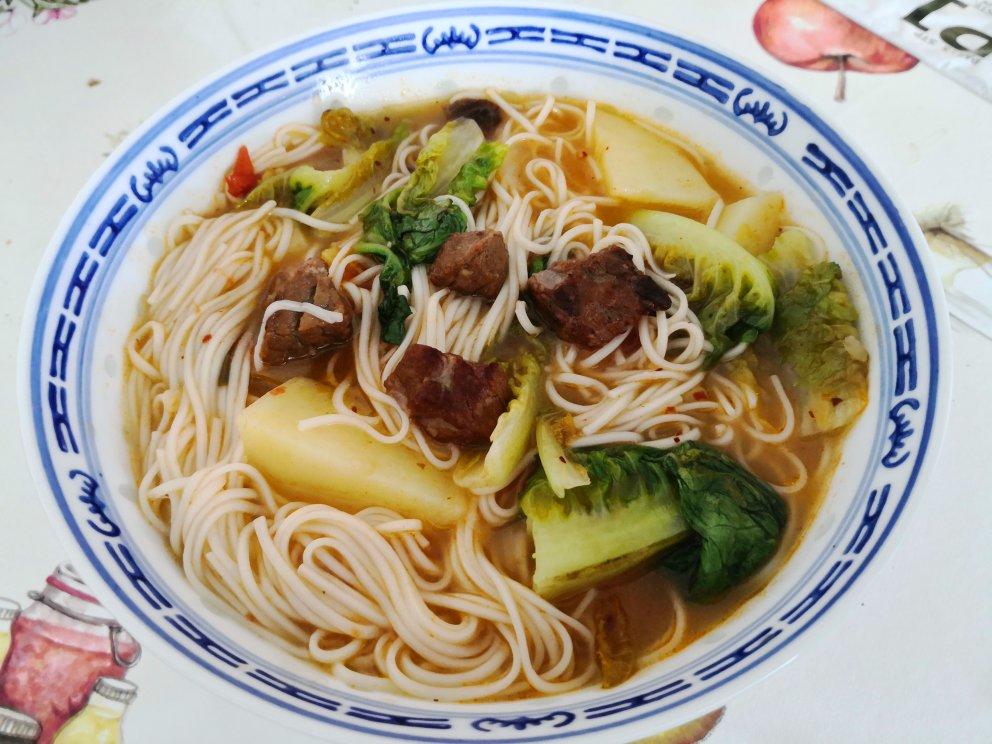 红烧牛肉面