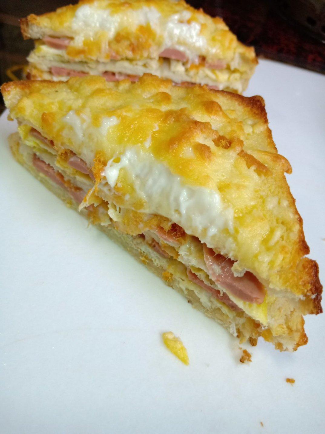 超级好吃的黄金三明治🥪