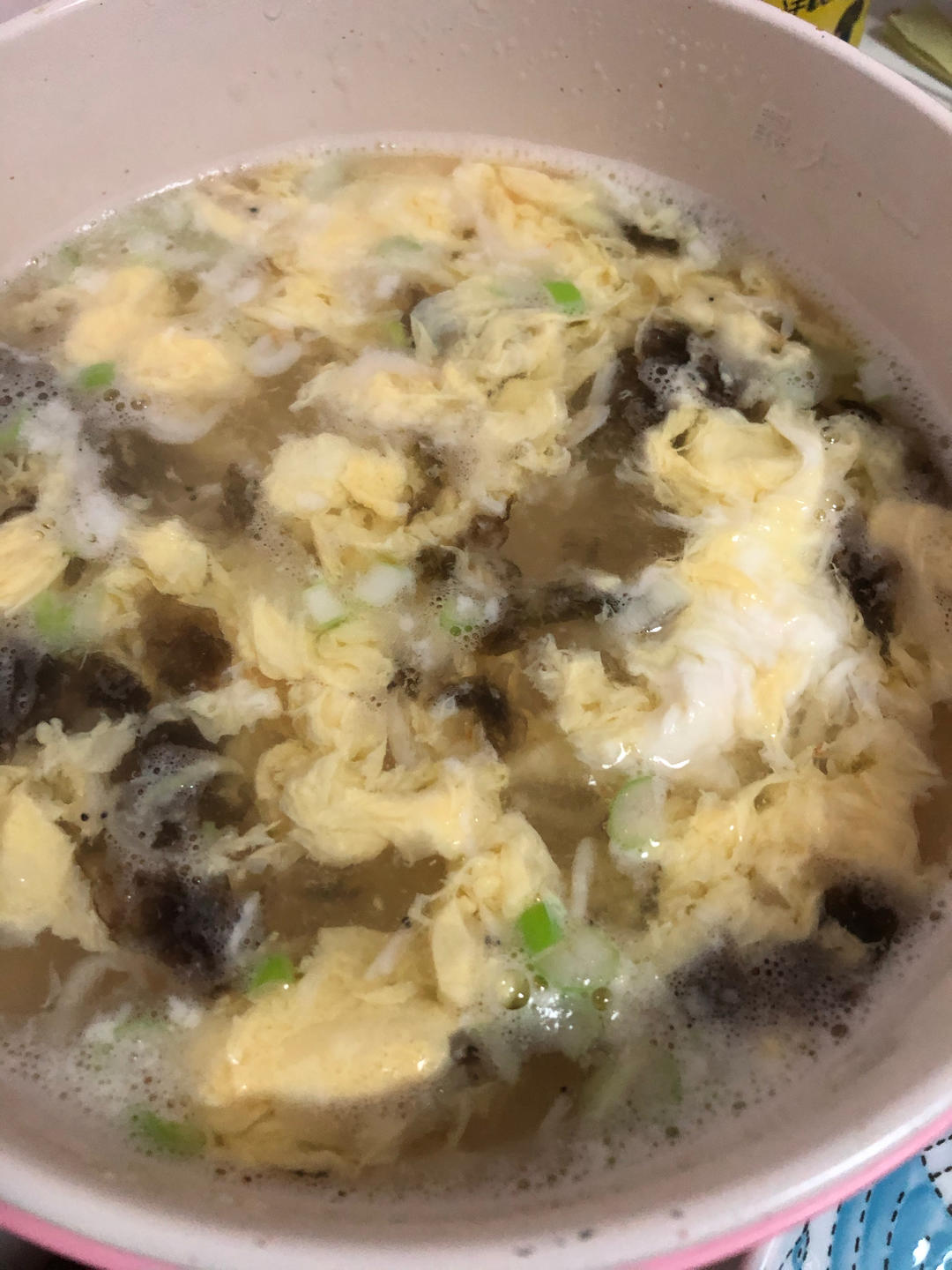三分钟搞定的虾皮紫菜蛋花汤