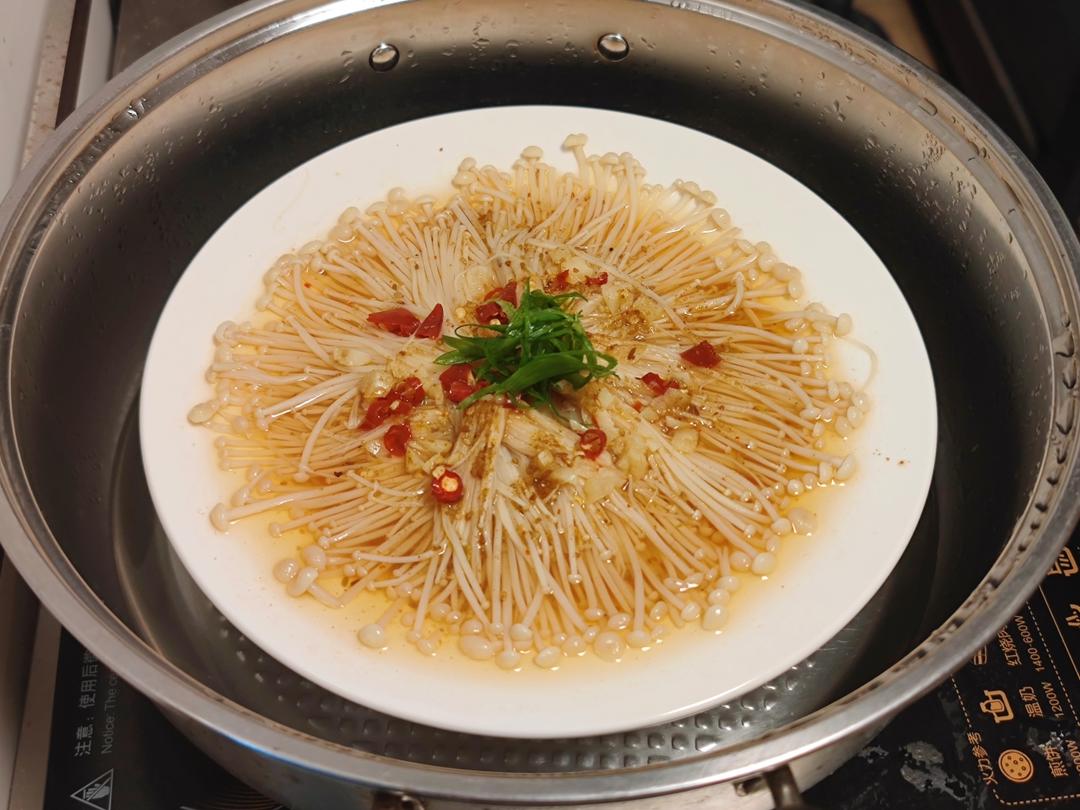 蒜蓉金针菇