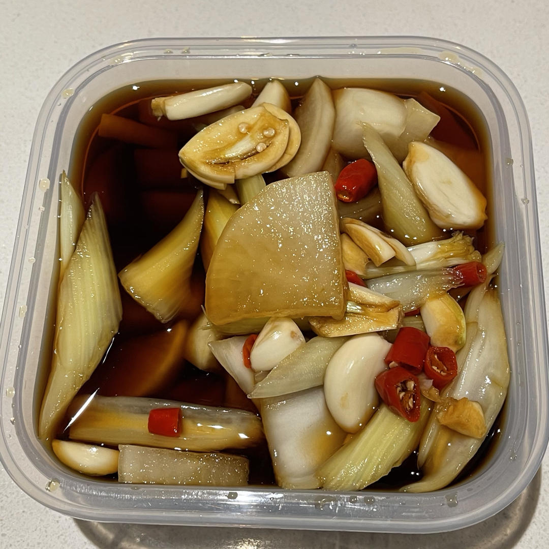 复刻海底捞的爽口酱萝卜