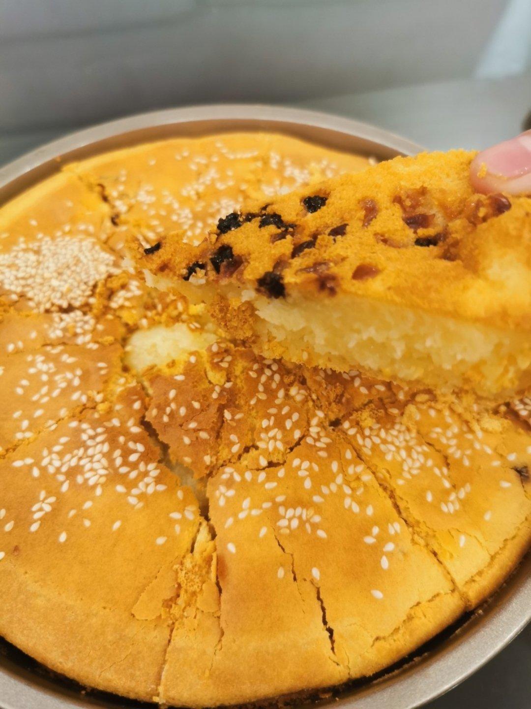 蔓越莓烤年糕（糯米粉版）