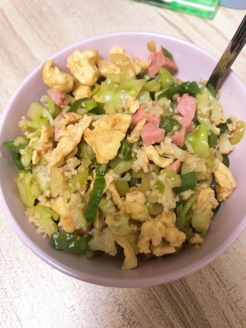 生酮“伪米饭”，吃得香香