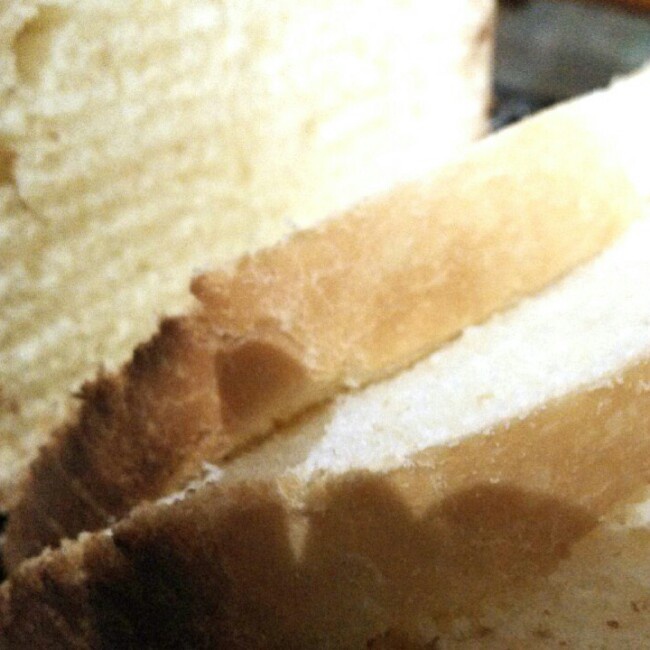 超级好吃的原味面包（面包机版）