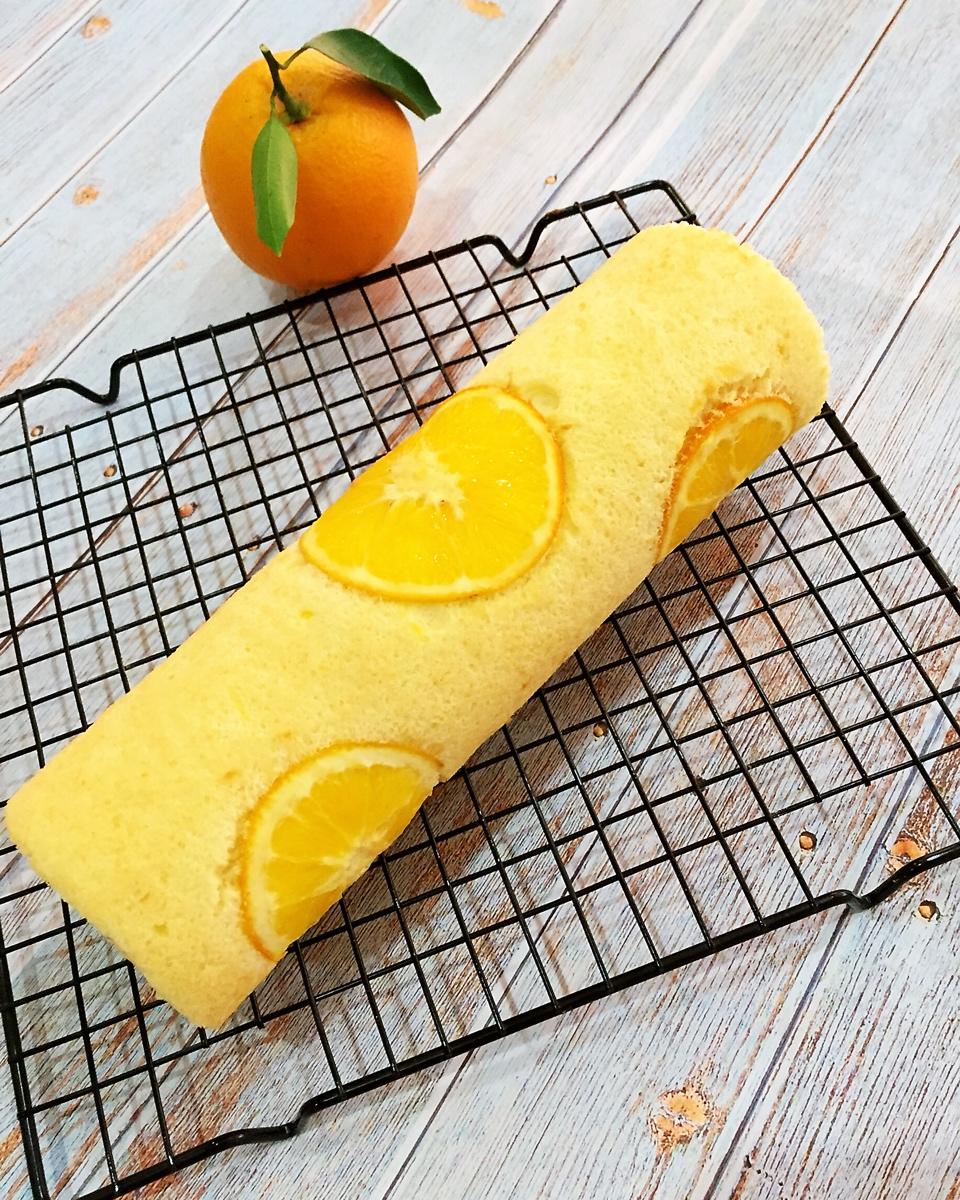 橙香蛋糕卷