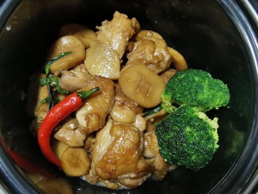 三杯鸡杏鲍菇