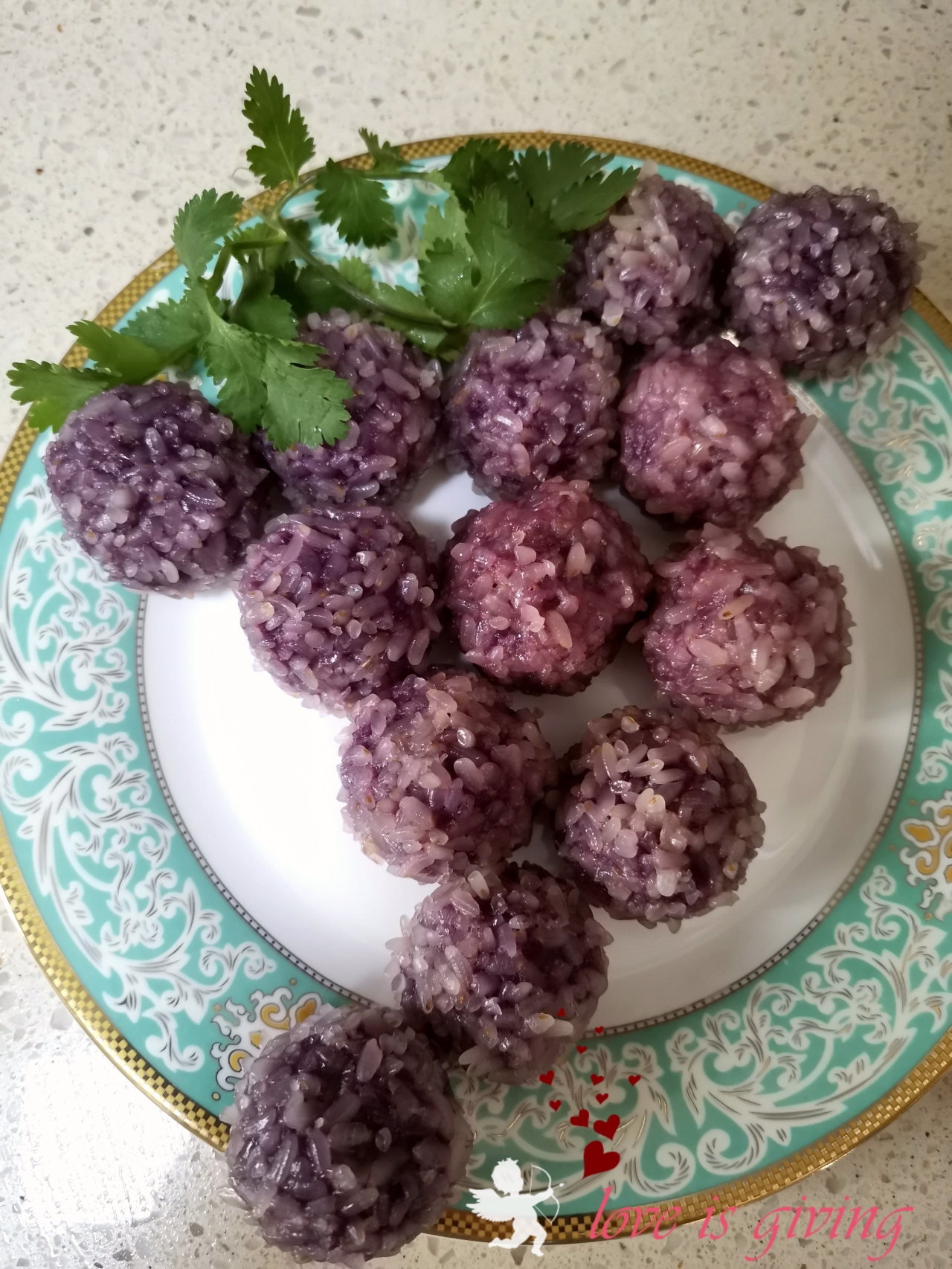 紫薯糯米丸（超简单）