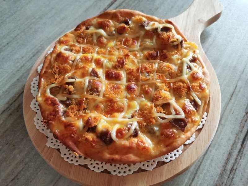 8寸纯手工什锦披萨