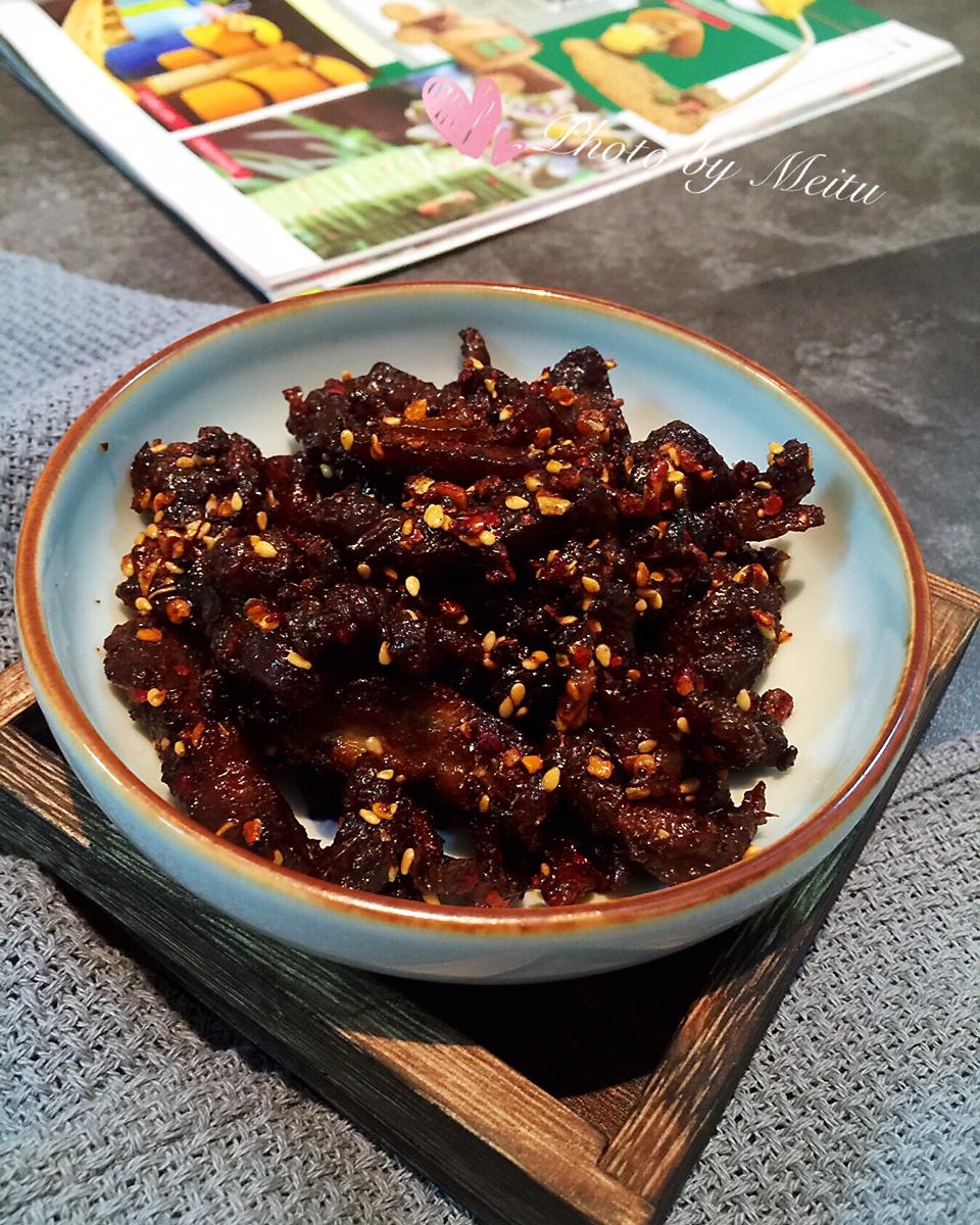 麻辣牛肉干