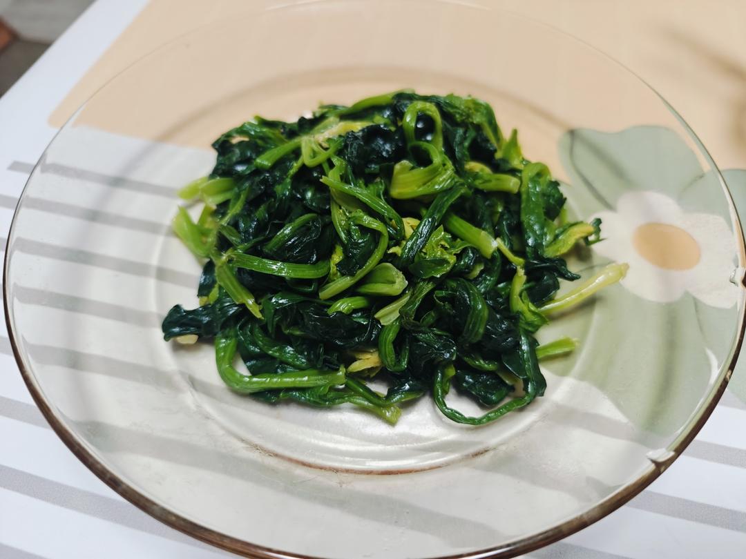 凉拌菠菜