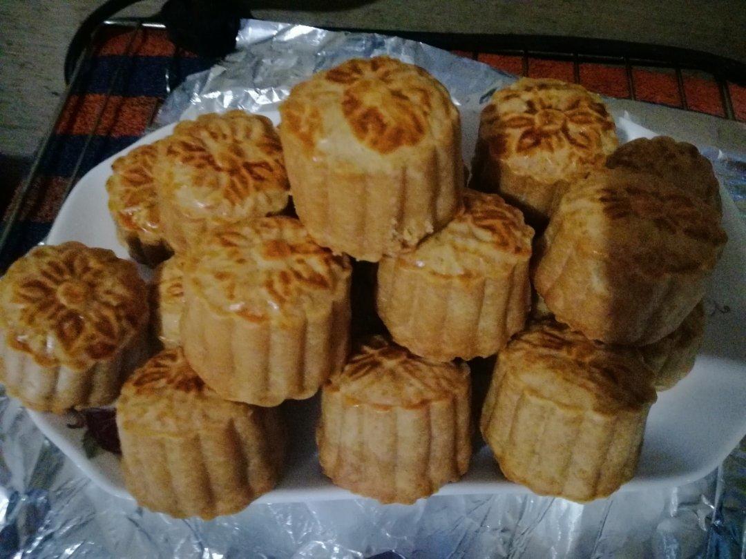 椰蓉奶香月饼（多次实验，配方超好用！）