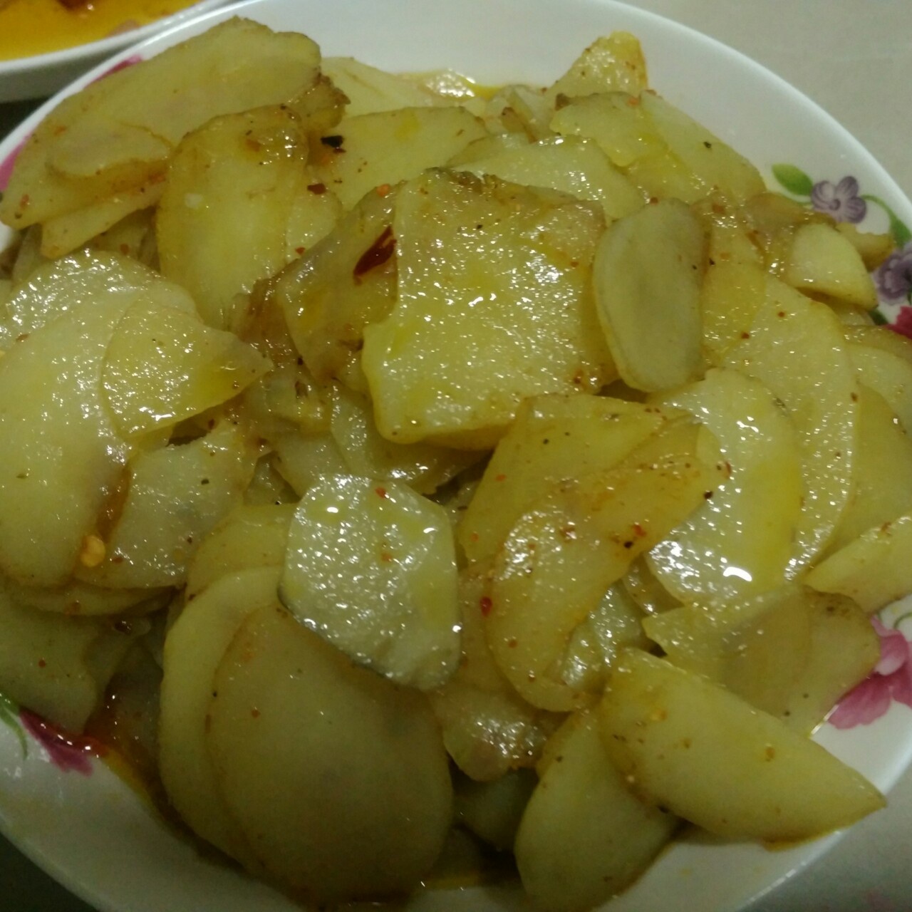 朴素的土豆片