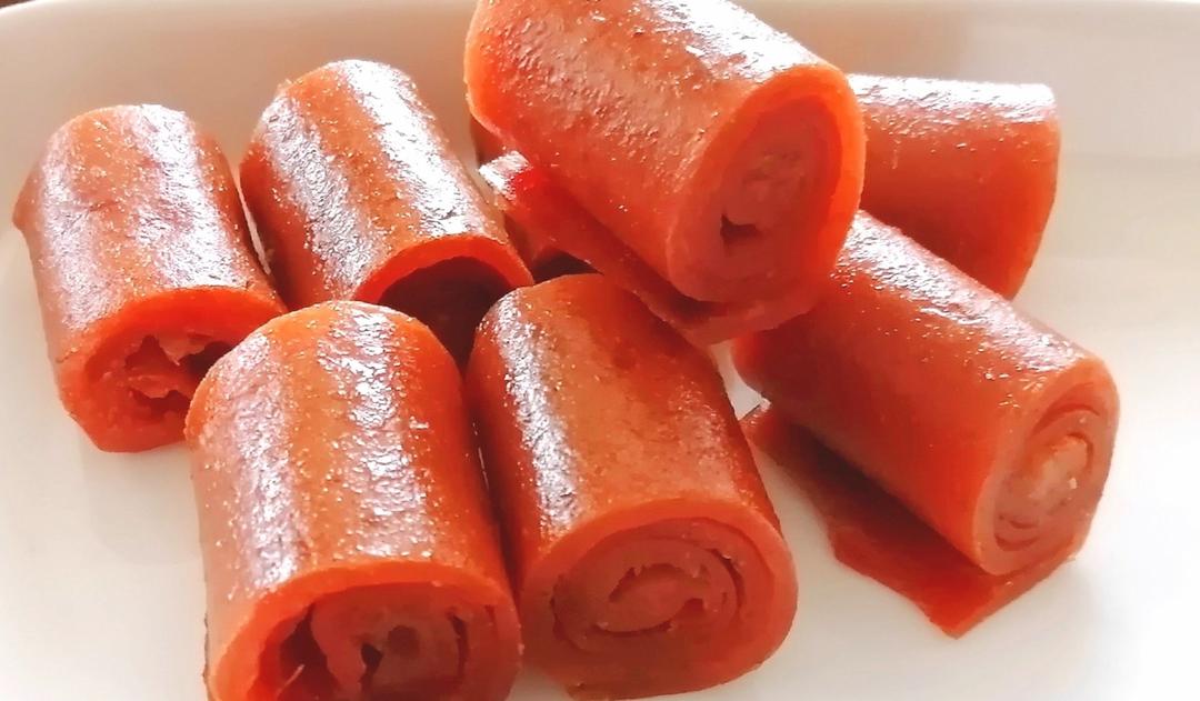 山楂糕－山楂酱（附果丹皮做法）