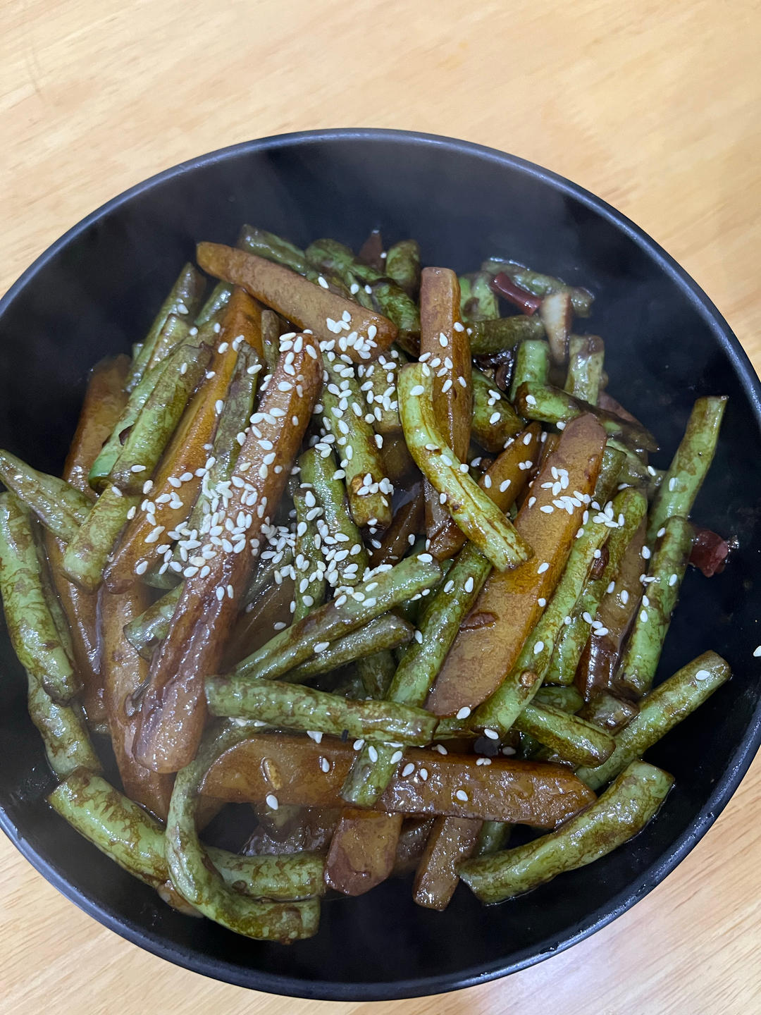 干煸豆角土豆