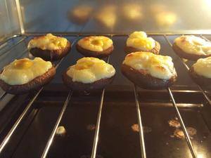 芝士香菇烤鹌鹑蛋的做法 步骤8