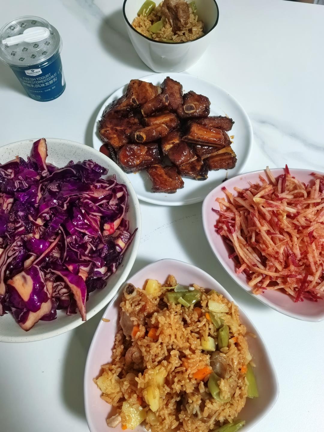 电饭锅版排骨焖饭