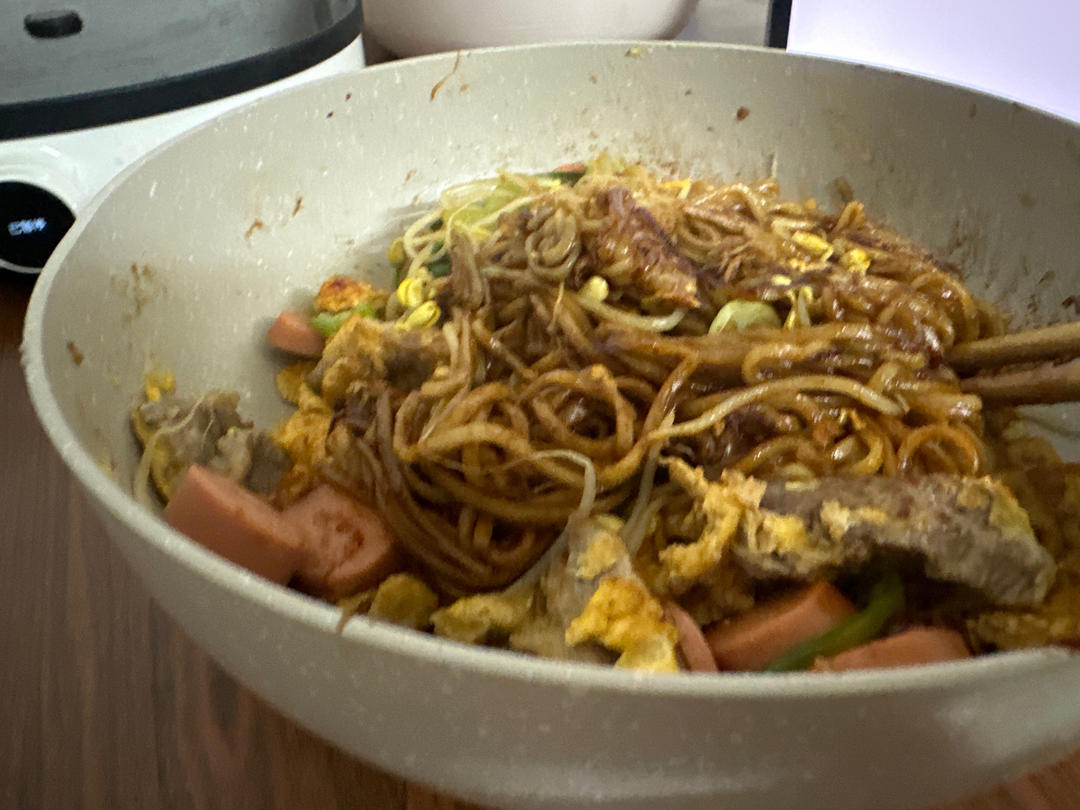 🍜最简单最好吃的家常炒面