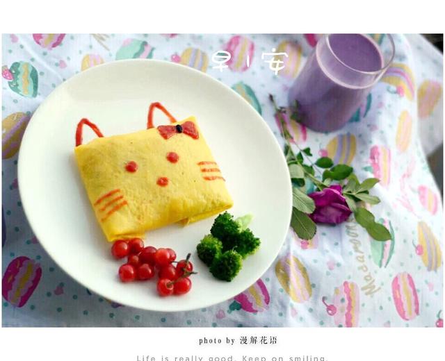 KITTY猫蛋包饭的做法