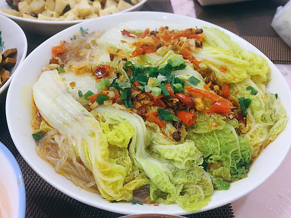 蒜蓉粉丝娃娃菜