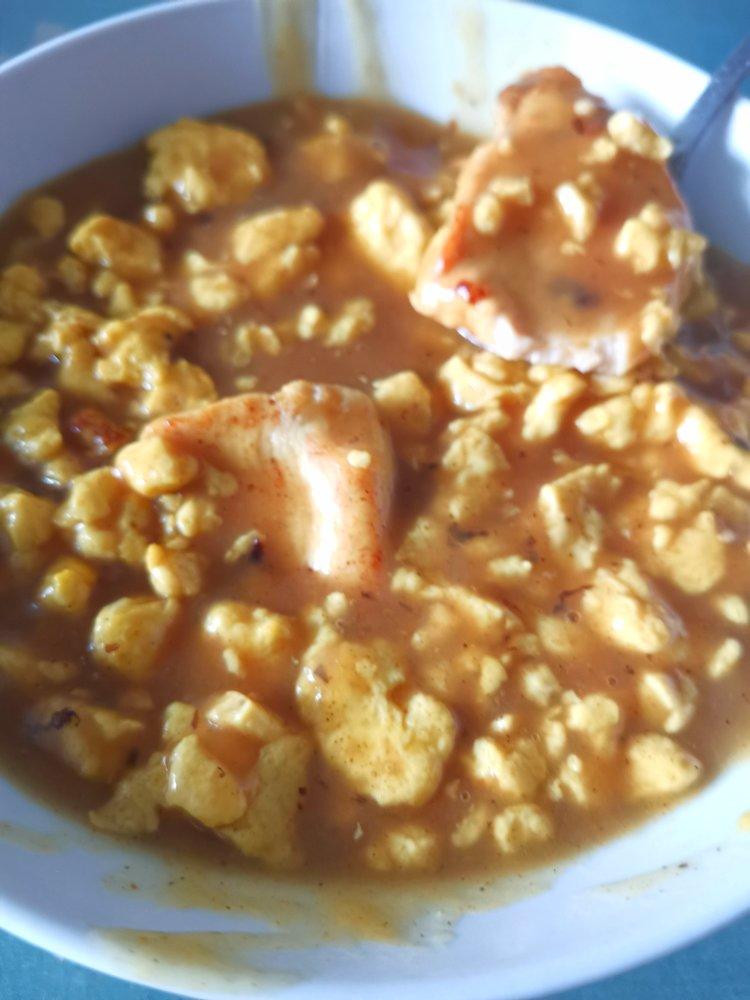 滑蛋咖喱鸡饭