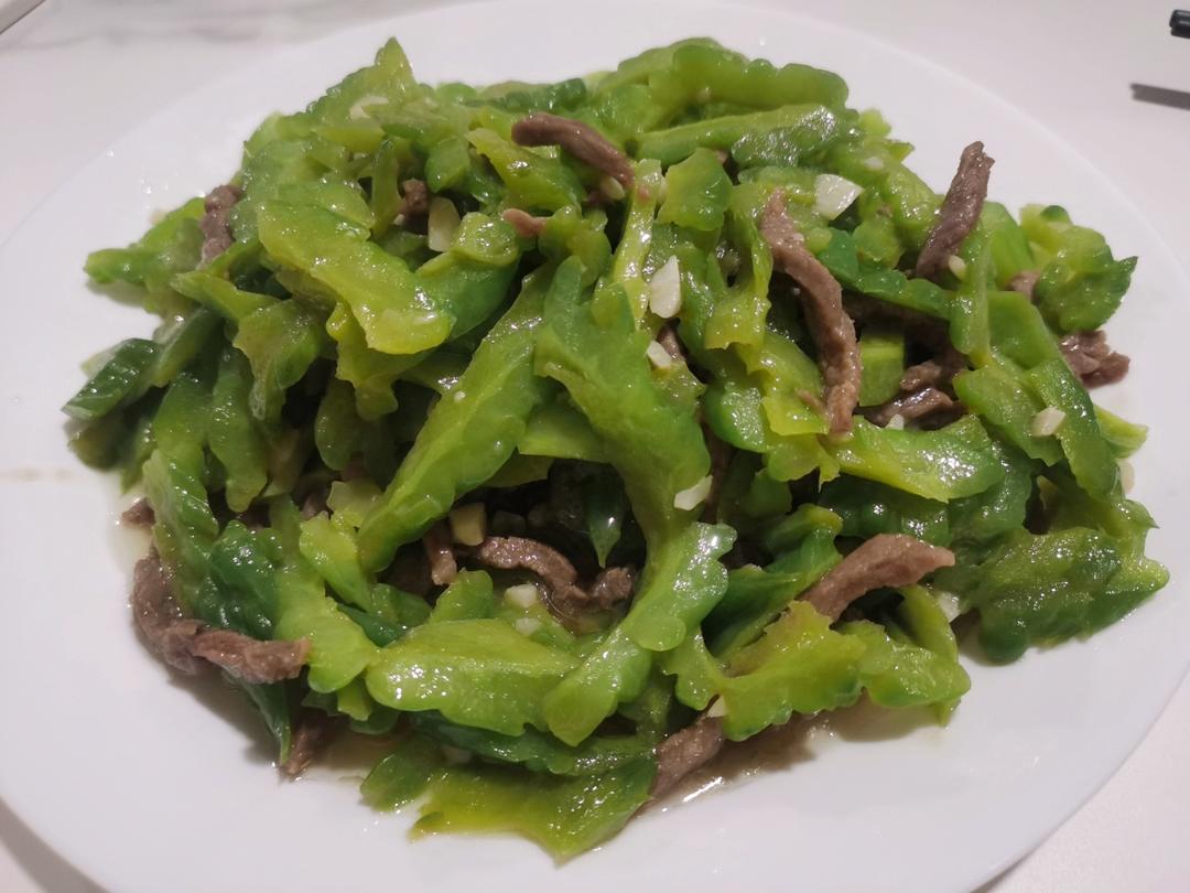 蚝油苦瓜牛肉