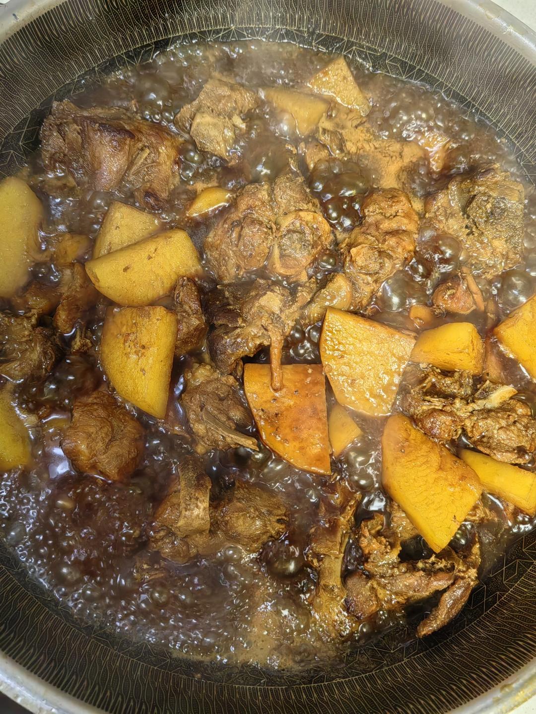 🔥巨好吃的红烧排骨炖土豆❗️懒人版轻松做拿手菜