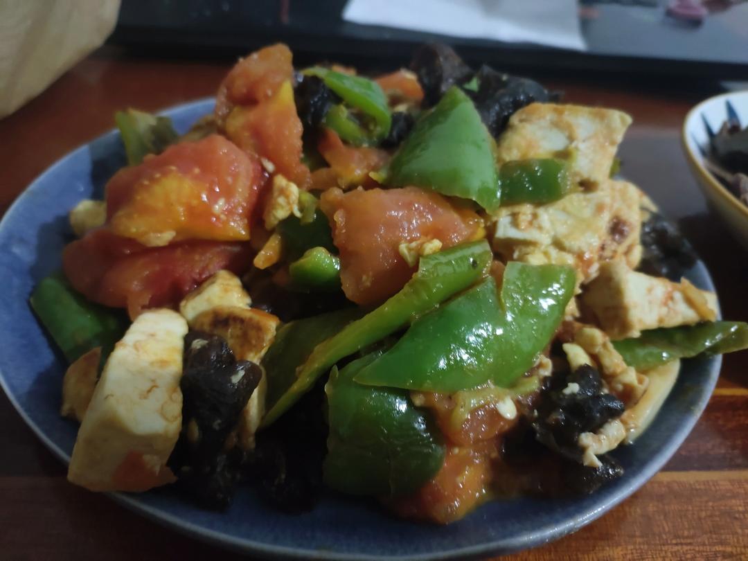 色香味俱全的烧豆腐