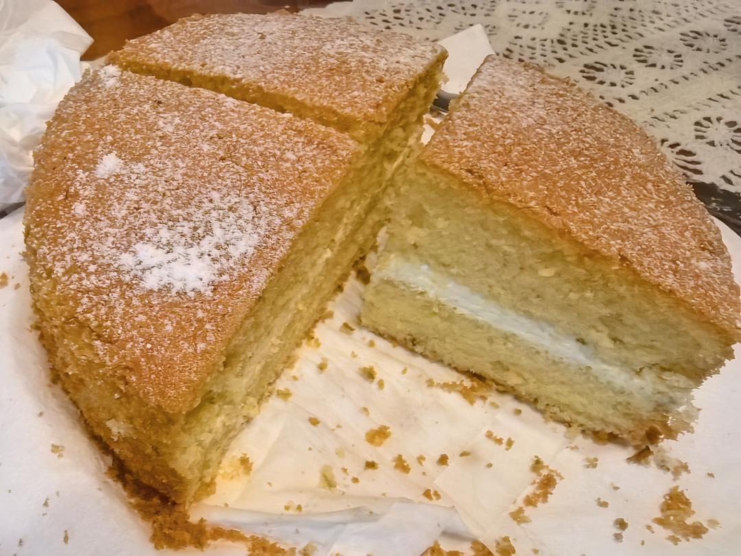 英国经典维多利亚蛋糕|樱桃、杏子、菠萝