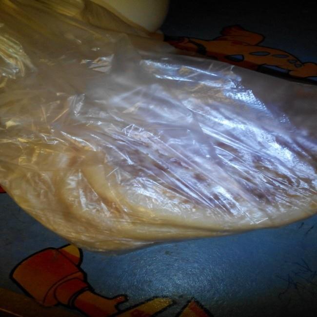 老面大饼（豆沙味）的做法