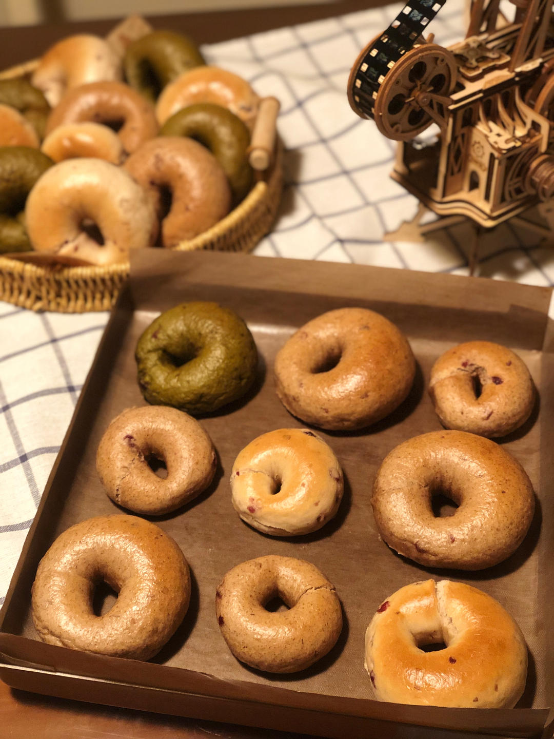 蔓越莓全麦贝果（6个）