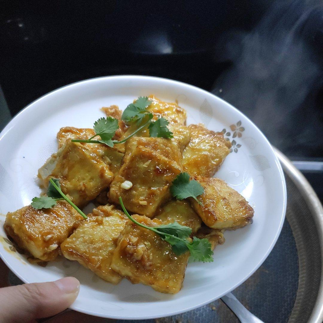无敌好吃的香煎豆腐