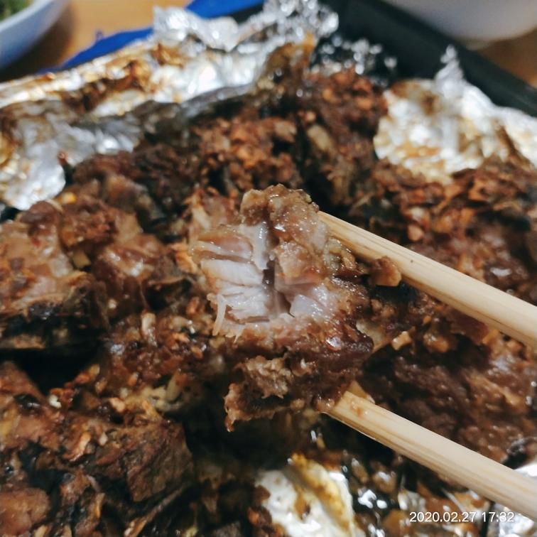 蒜香排骨（烤箱）有酥有嫩有香的排骨