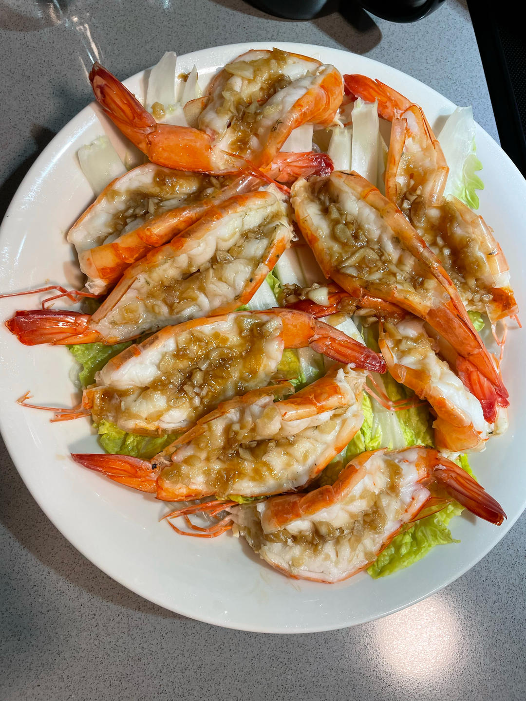 蒜蓉粉丝开背虾