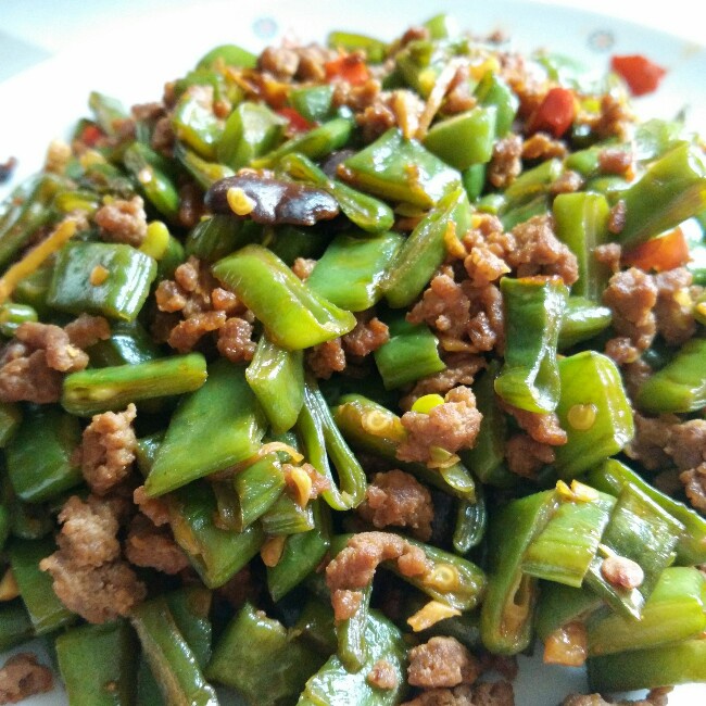 肉末豆角