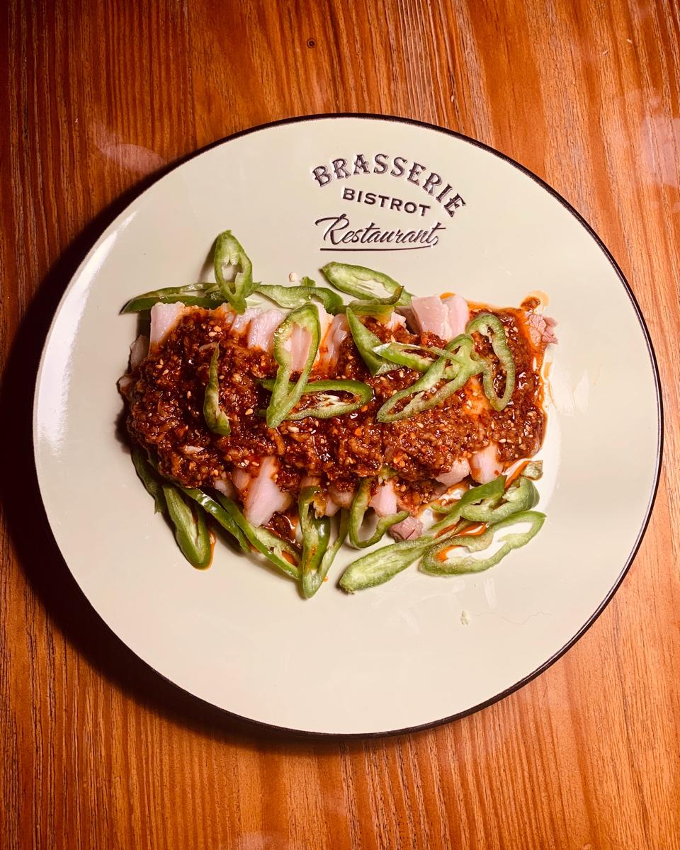 好吃到哭的蒜泥白肉