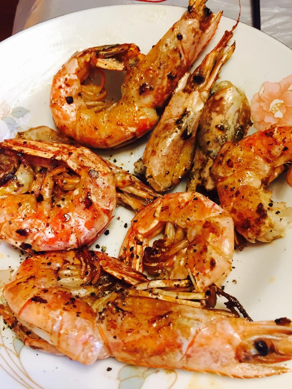 香煎阿根廷红虾