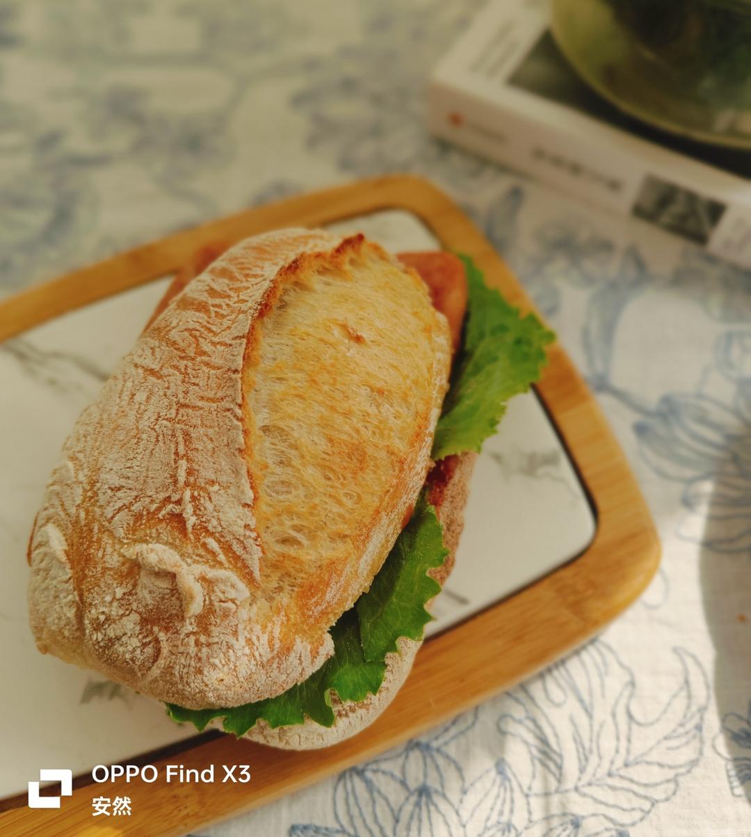恰巴塔面包  Ciabatta