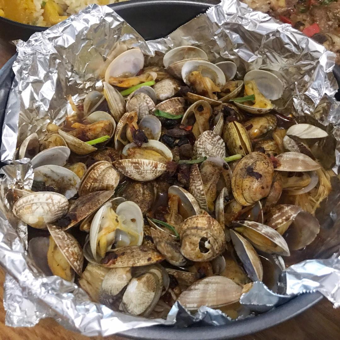 特色风味烤蛤蜊