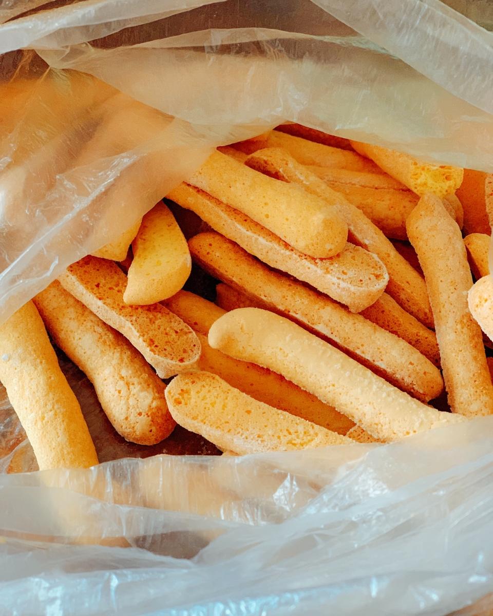 do来了做的ladyfinger手指饼干