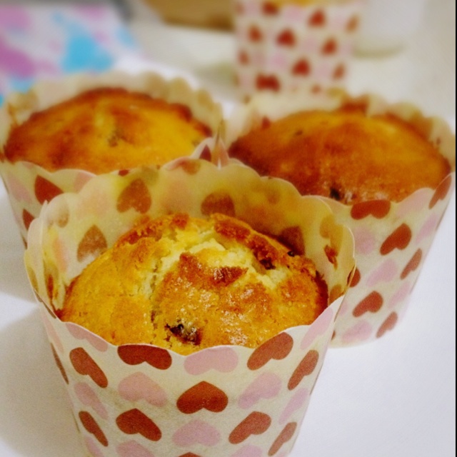 蔓越莓麦芬蛋糕