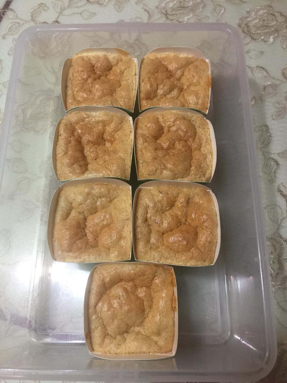 肉松拔丝小蛋糕