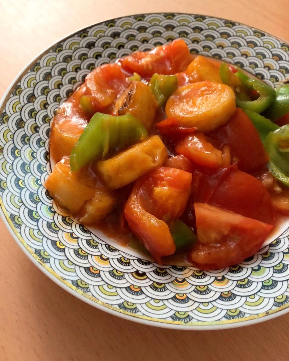 茄汁玉子豆腐