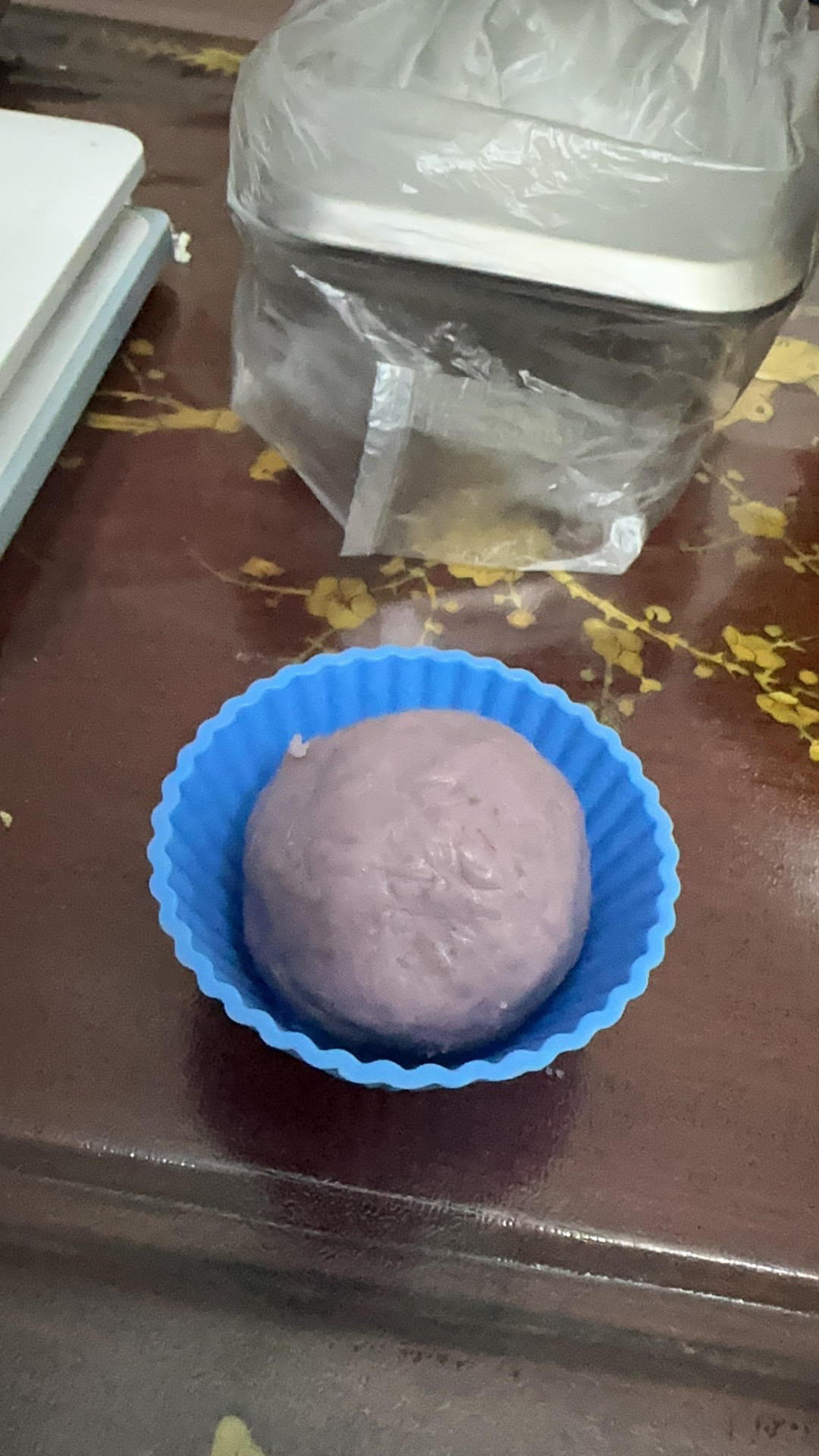 空口吃馅‼️ 奶香十足的芋泥奶酪球 神仙组合