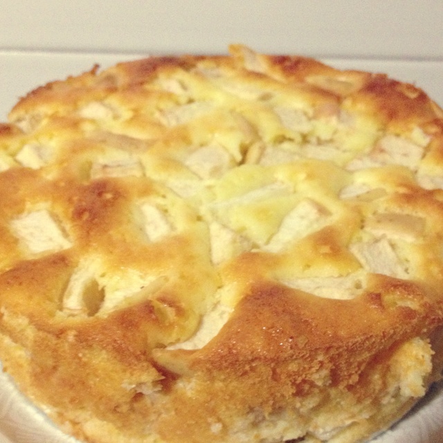 搅拌均匀→烤♥无油苹果蛋糕