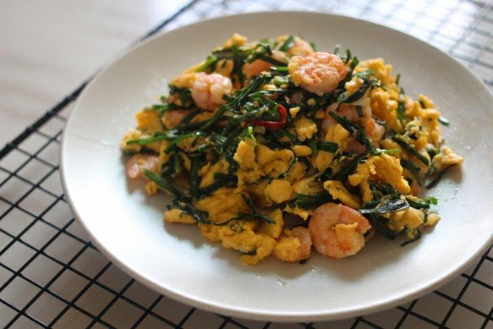 简单到极点的韭菜炒鸡蛋🥚