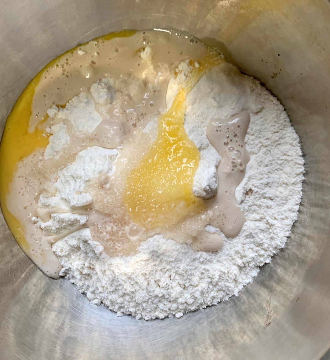 纯奶手撕吐司的做法 步骤1