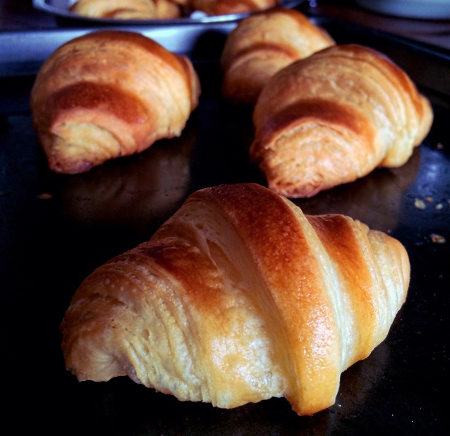 牛角面包Croissant（面包机＋手工）