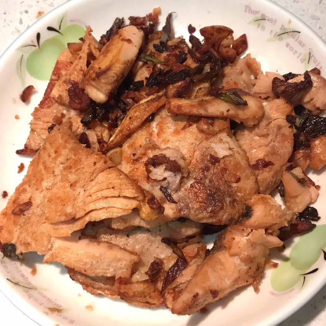 香煎大马哈鱼